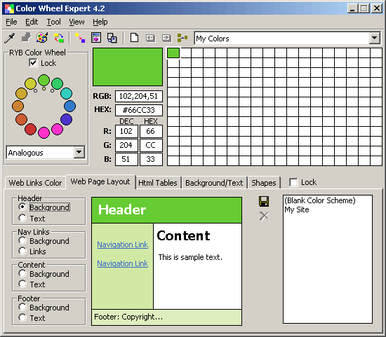 Color Wheel Expert Screenshot